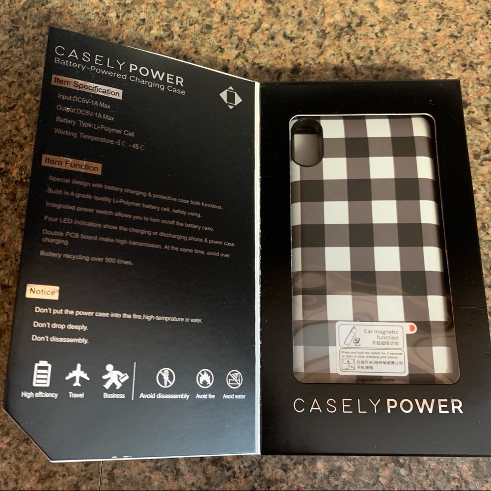 CASELY iPhone XS Max power battery case BRAND NEW